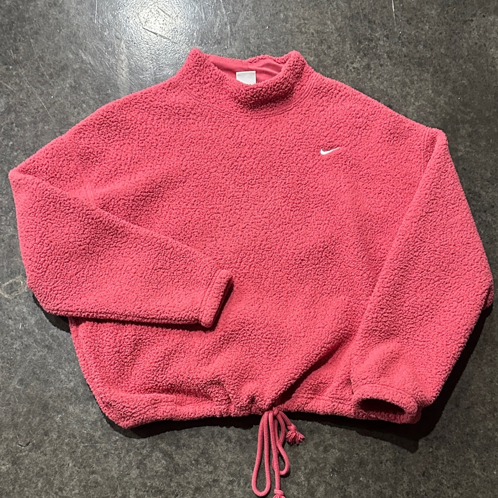 Nike Pink Fleece Sweatshirt